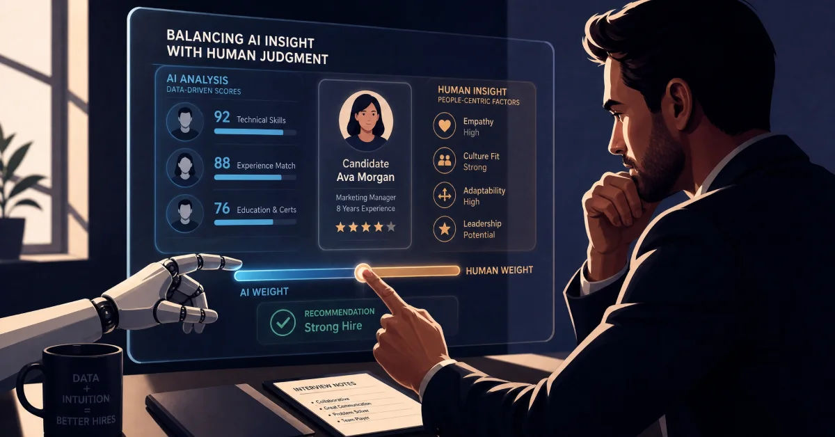 AI vs Human Judgement